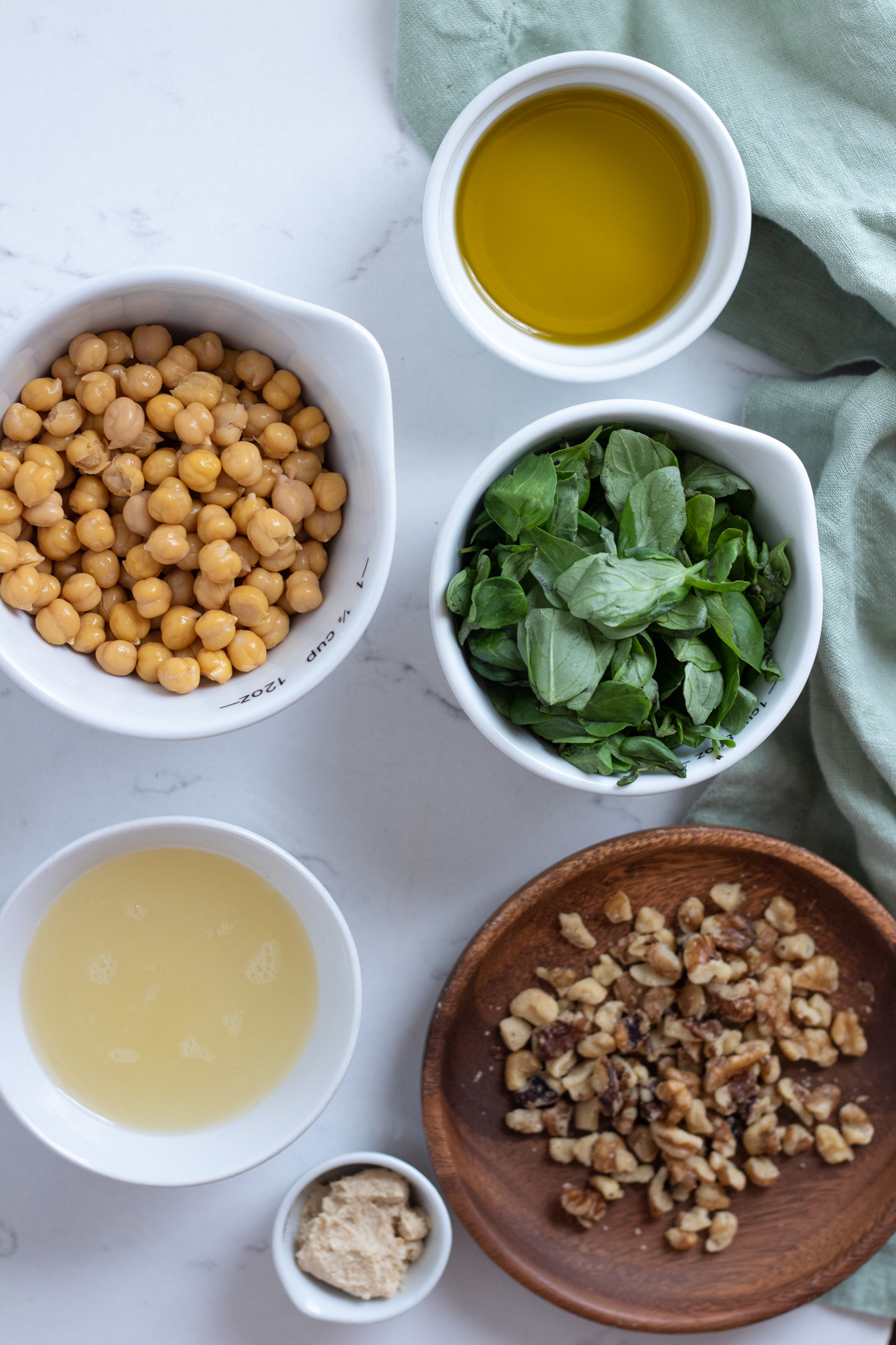 Basil Pesto Hummus — Audra's Appetite