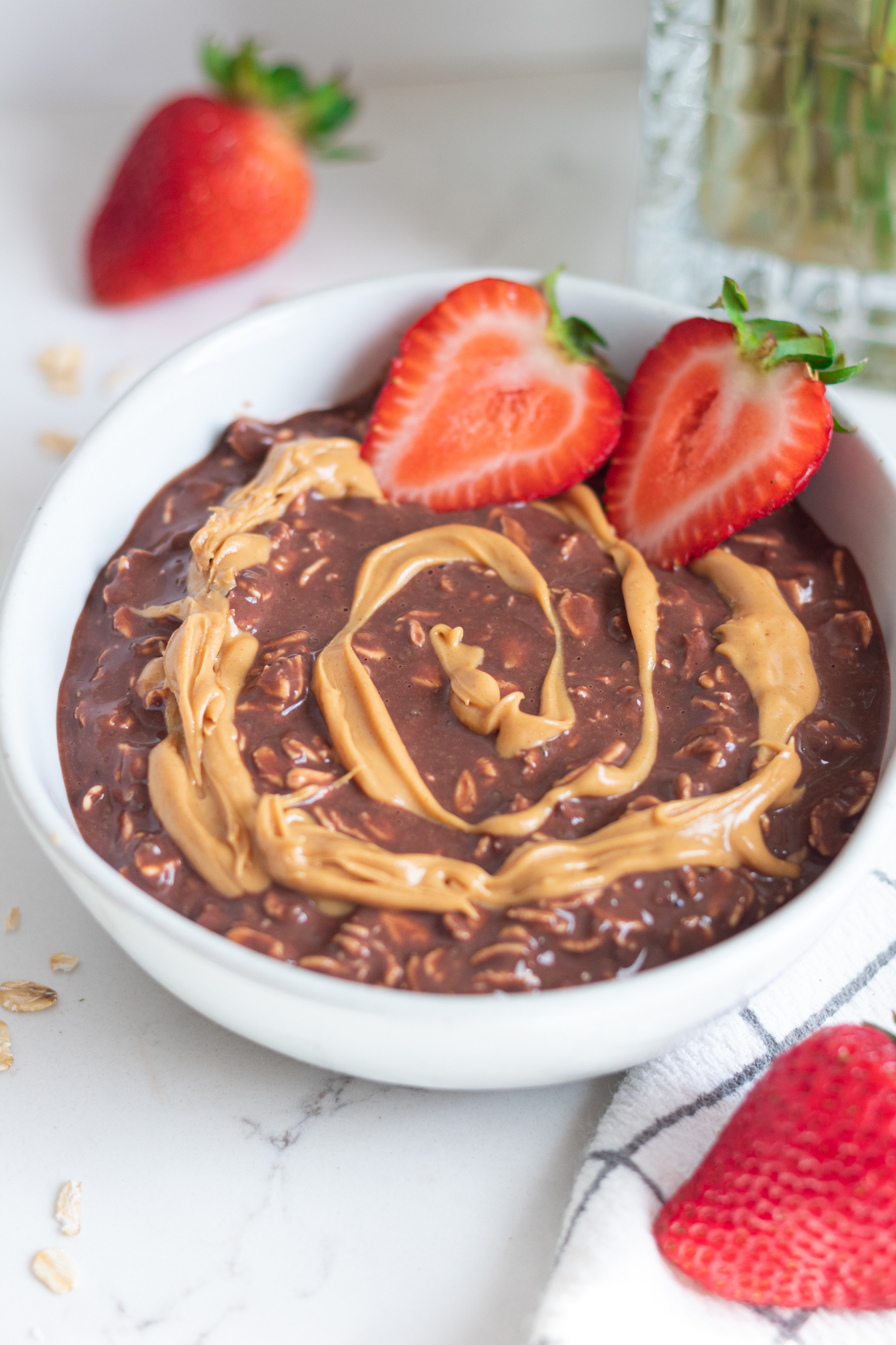 Chocolate Peanut Butter Overnight Oats — Audra's Appetite