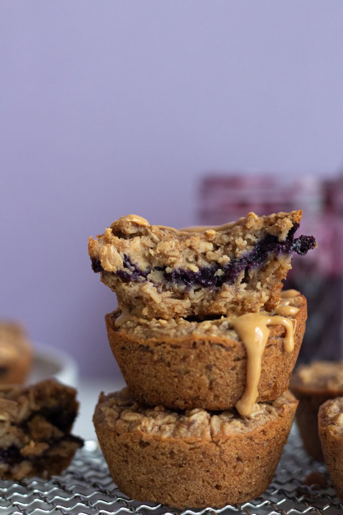 PB&J Baked Oatmeal Cups — Audra's Appetite