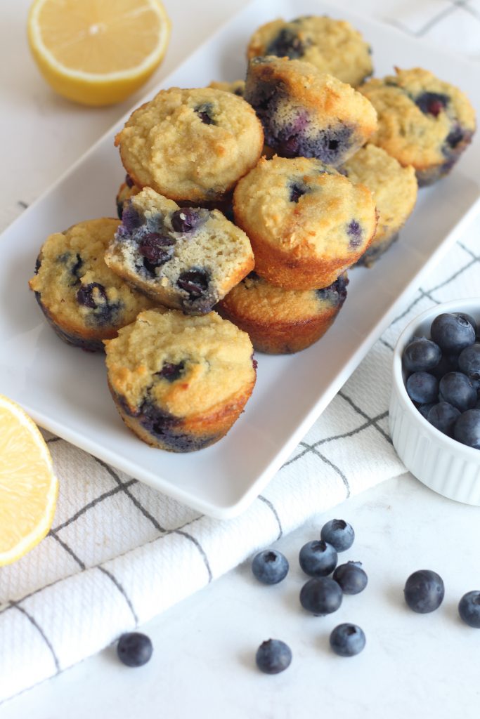Paleo Lemon Blueberry Muffins — Audra's Appetite