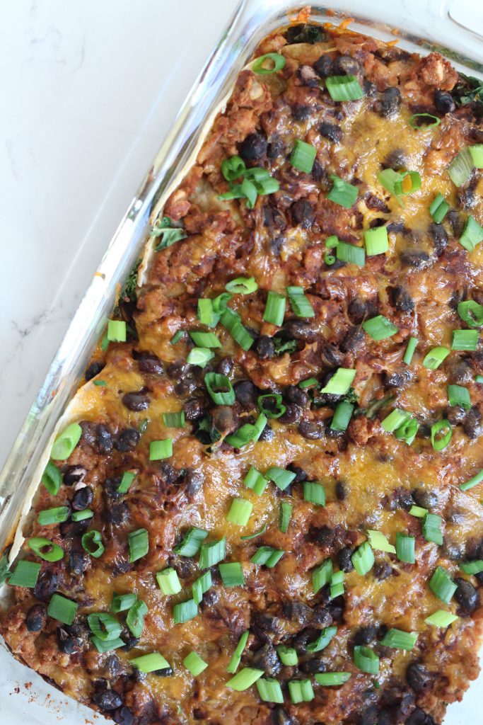 Mexican Layered Enchilada Bake — Audra's Appetite